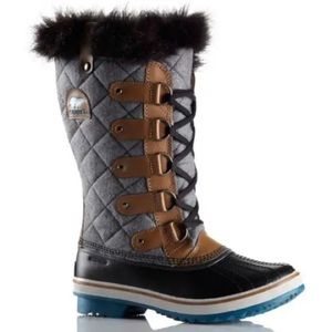 Discontinued: Sorel Tofino Felt Winter Boots Women's-Grizzly Bear/Siberia